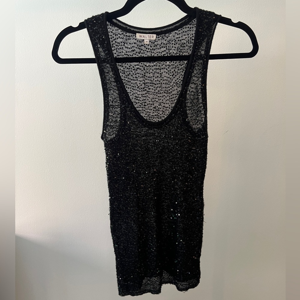 Walter Sequin Tank Top